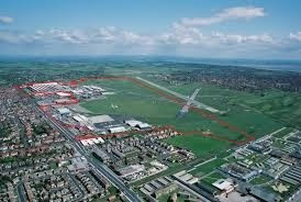 blackpool airport from the air