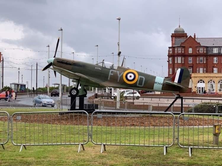 Spitfire in Blackpool